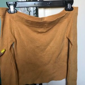 off the shoulder top, princess polly NEVER WORN